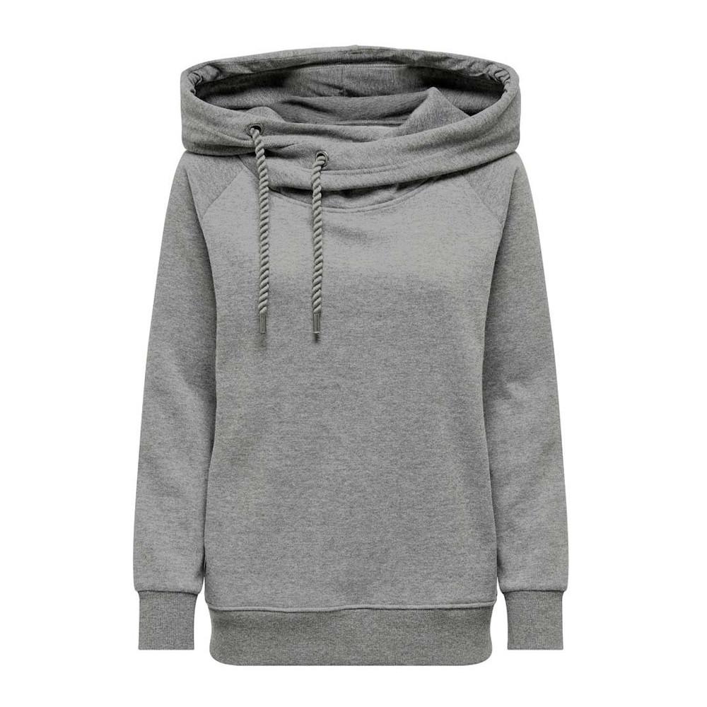 Sweat capuche Gris Femme Only Lamille pas cher