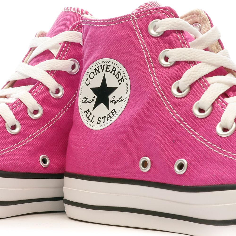 Baskets Rose Femme Converse Active vue 7