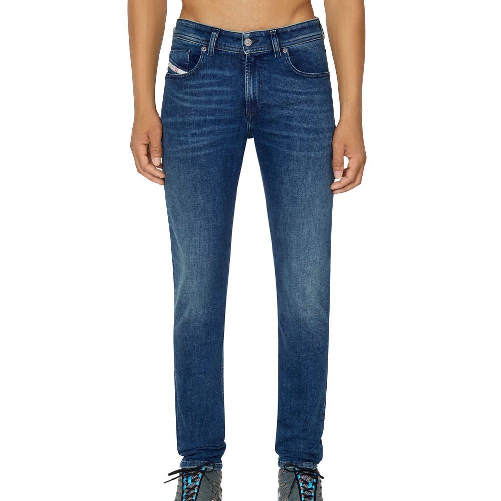 Jean Slim Bleu Foncé Homme Diesel 1979 Sleenker pas cher