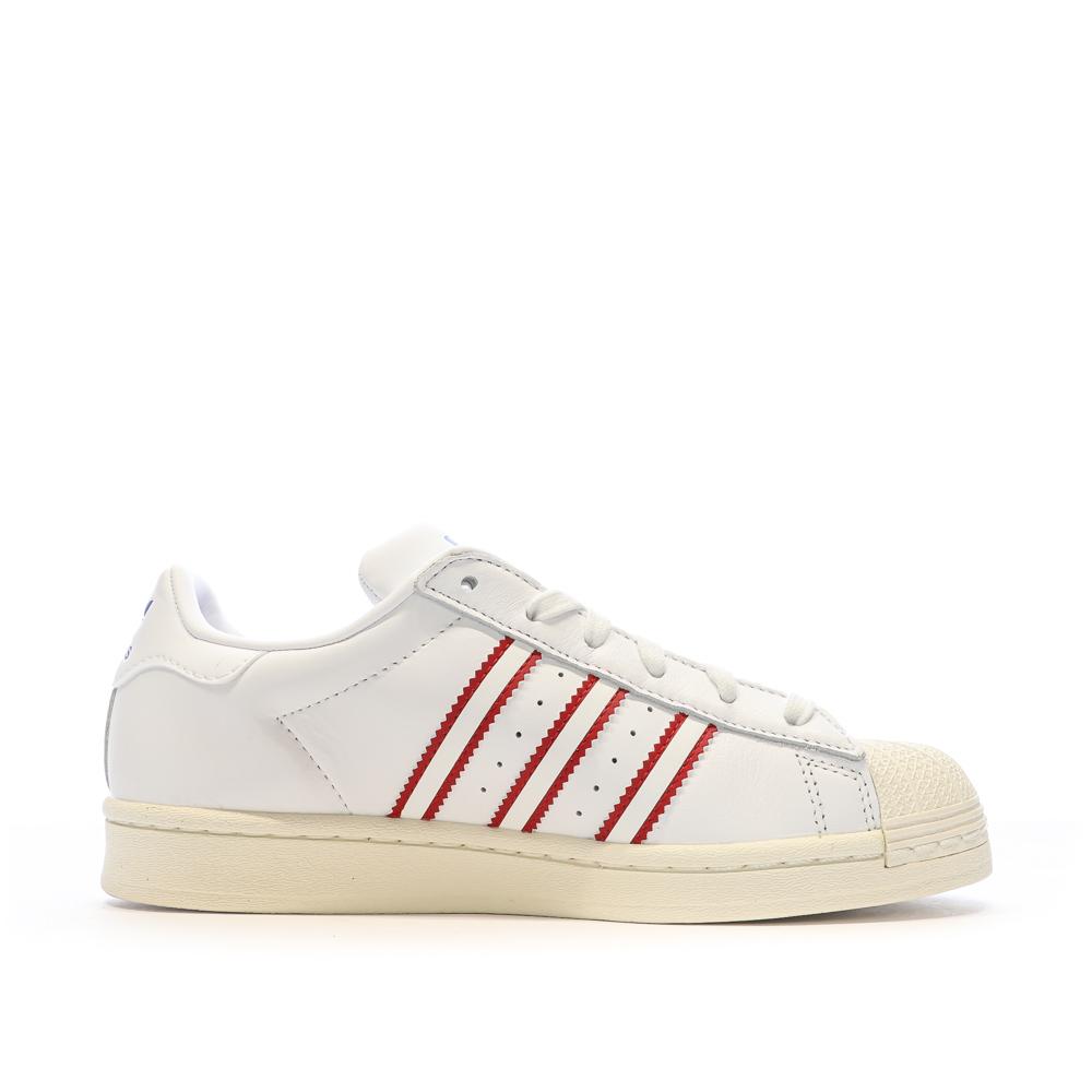 Baskets Blanche Rouge Femme Adidas Superstar J Espace des marques