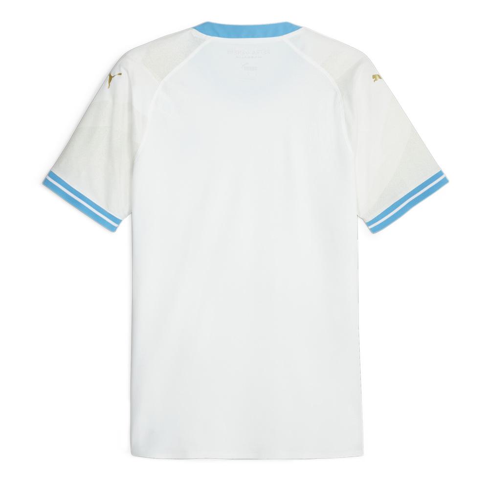 OM Maillot Authentique Domicile Blanc/Bleu Homme Puma 23/24 vue 2