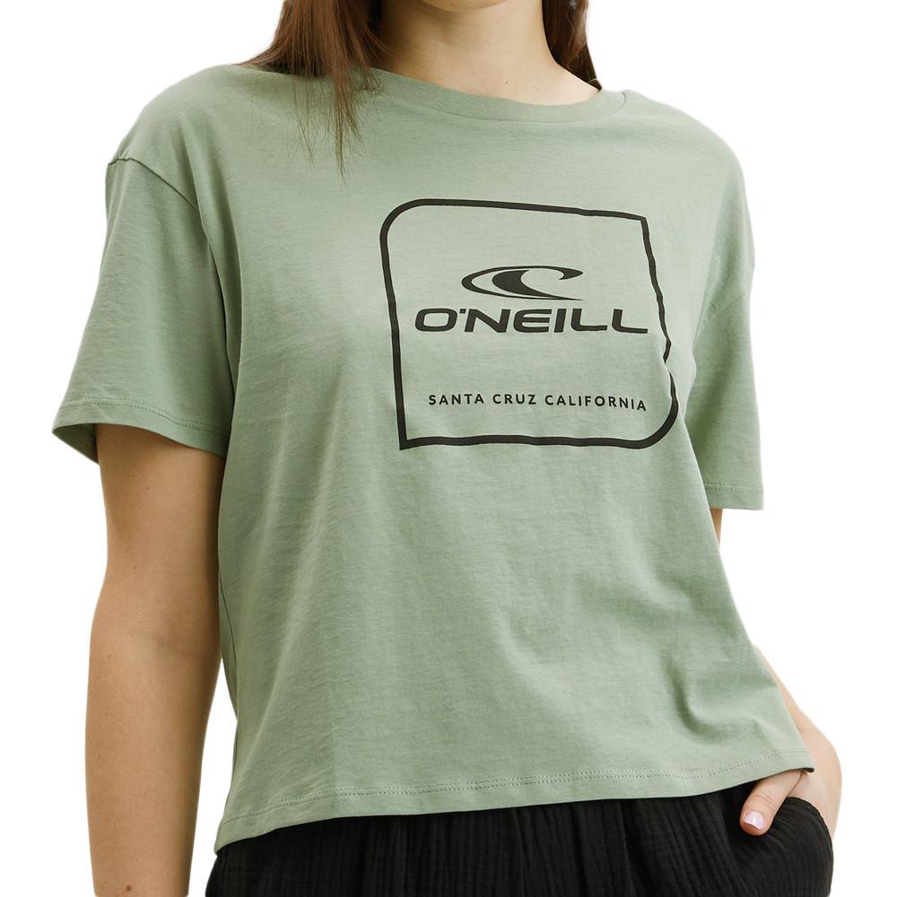 T-shirt Vert/Noir Femme O'Neill Cube pas cher