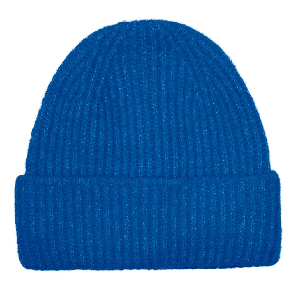 Bonnet Bleu Roi Femme VERO MODA  Beanie VM pas cher