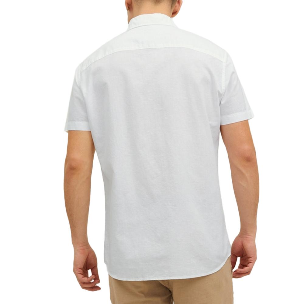 Chemisette Blanc Homme Jack & Jones Summer vue 2