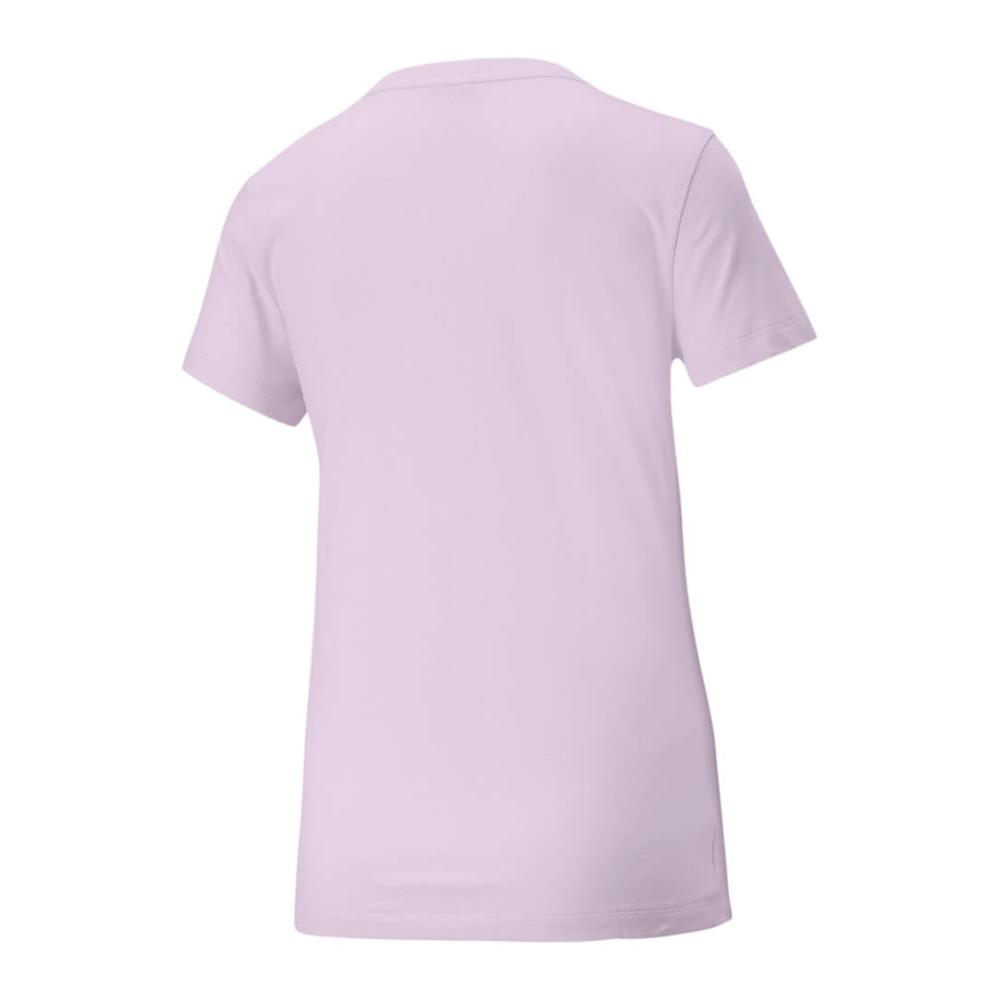 T-shirt Mauve Femme Puma Crystal vue 2