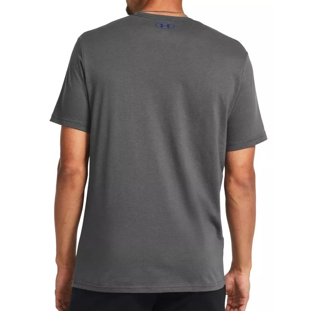 T-shirt Gris Homme Under Armour Foundation Update vue 2