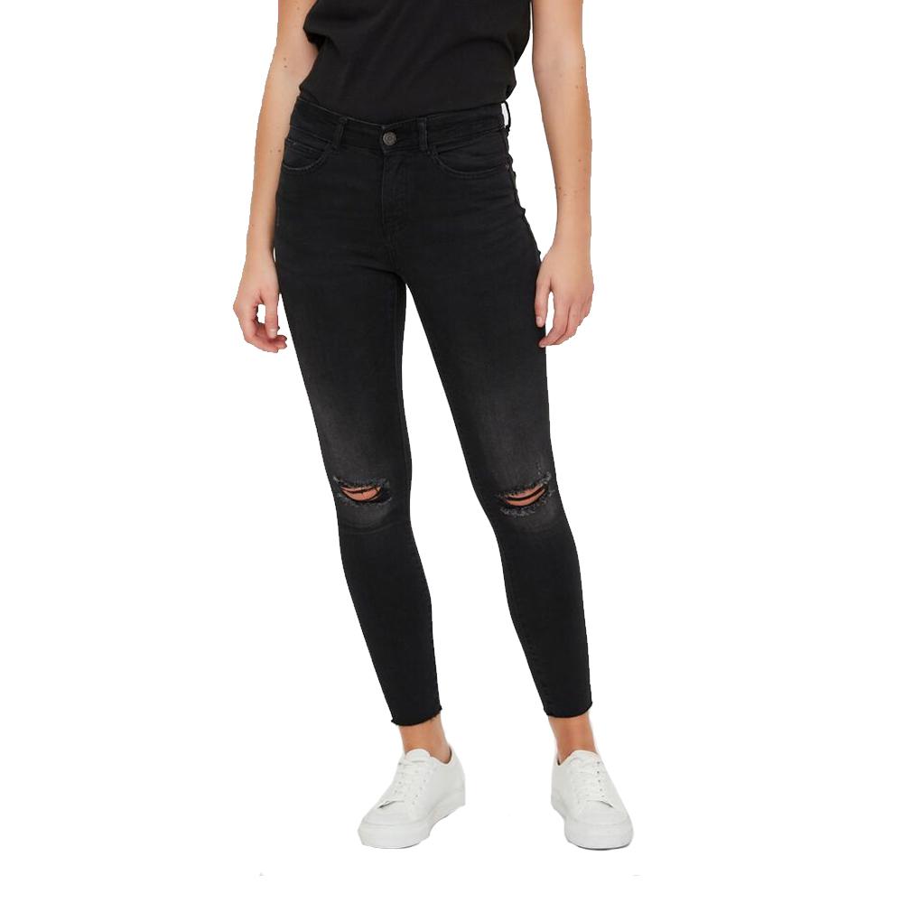 Jeans Noir femme Noisy May Lucy pas cher