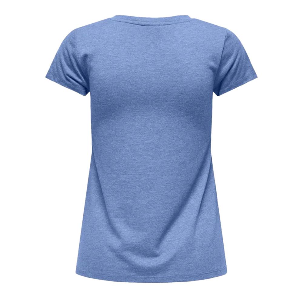 T-shirt Bleu Femme JDY Dalila vue 2