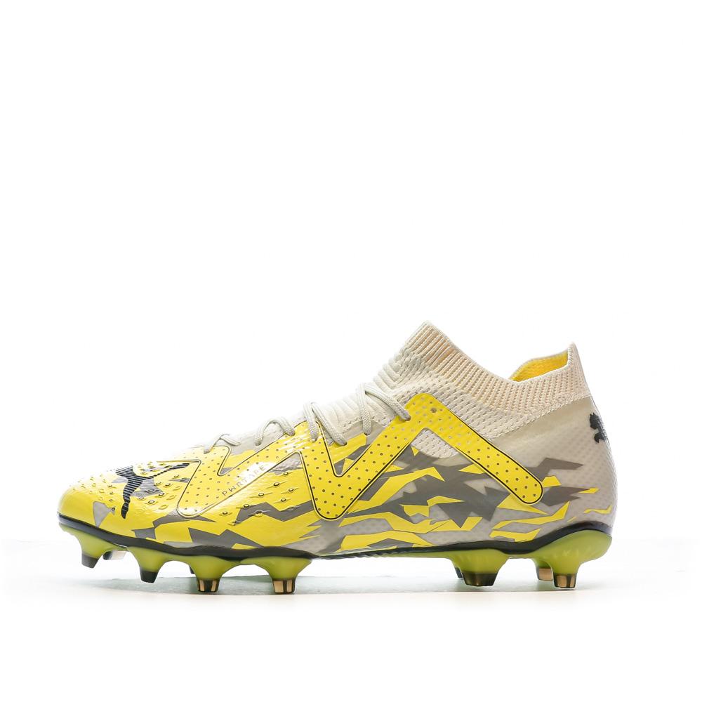 Chaussures Football Jaune/Gris Homme Future Pro pas cher