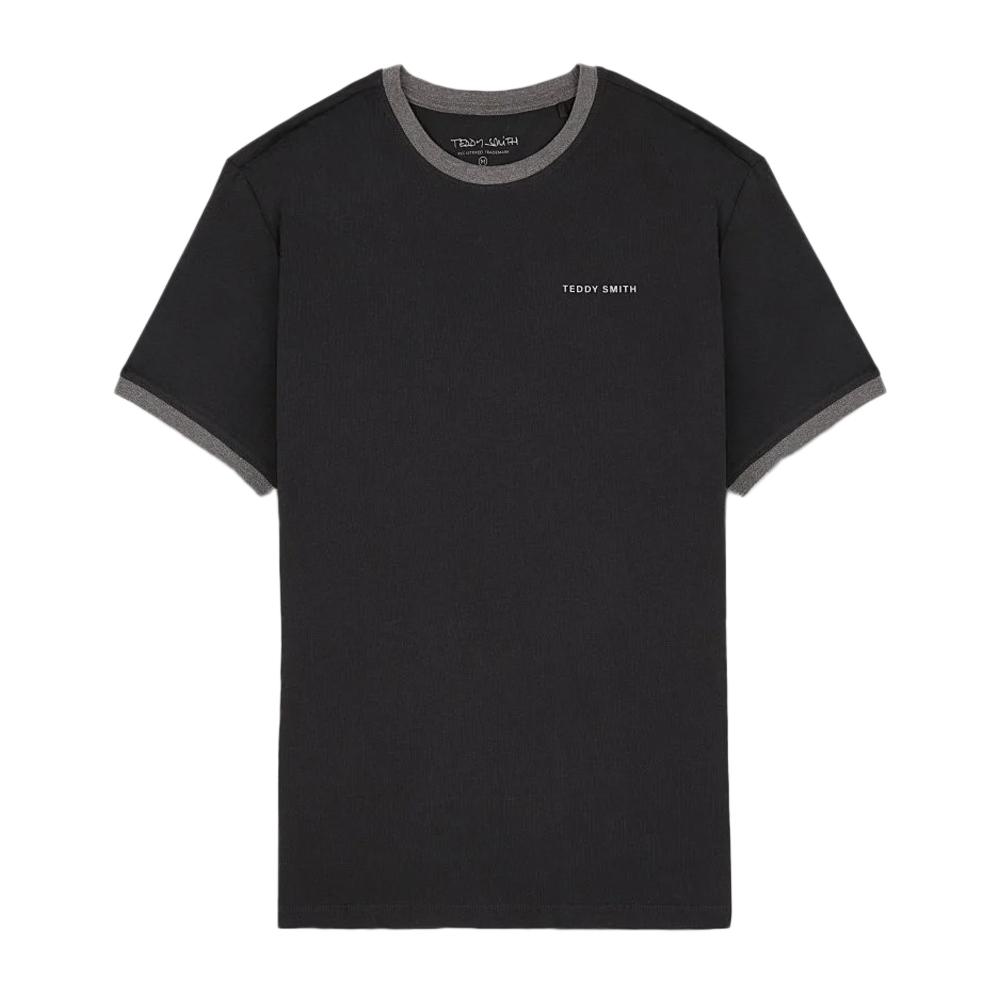 T-shirt Noir Homme Teddy Smith 2R pas cher