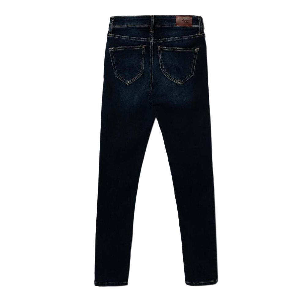 Jean Slim Bleu Foncé Fille Pepe Jeans Pixlette High vue 2