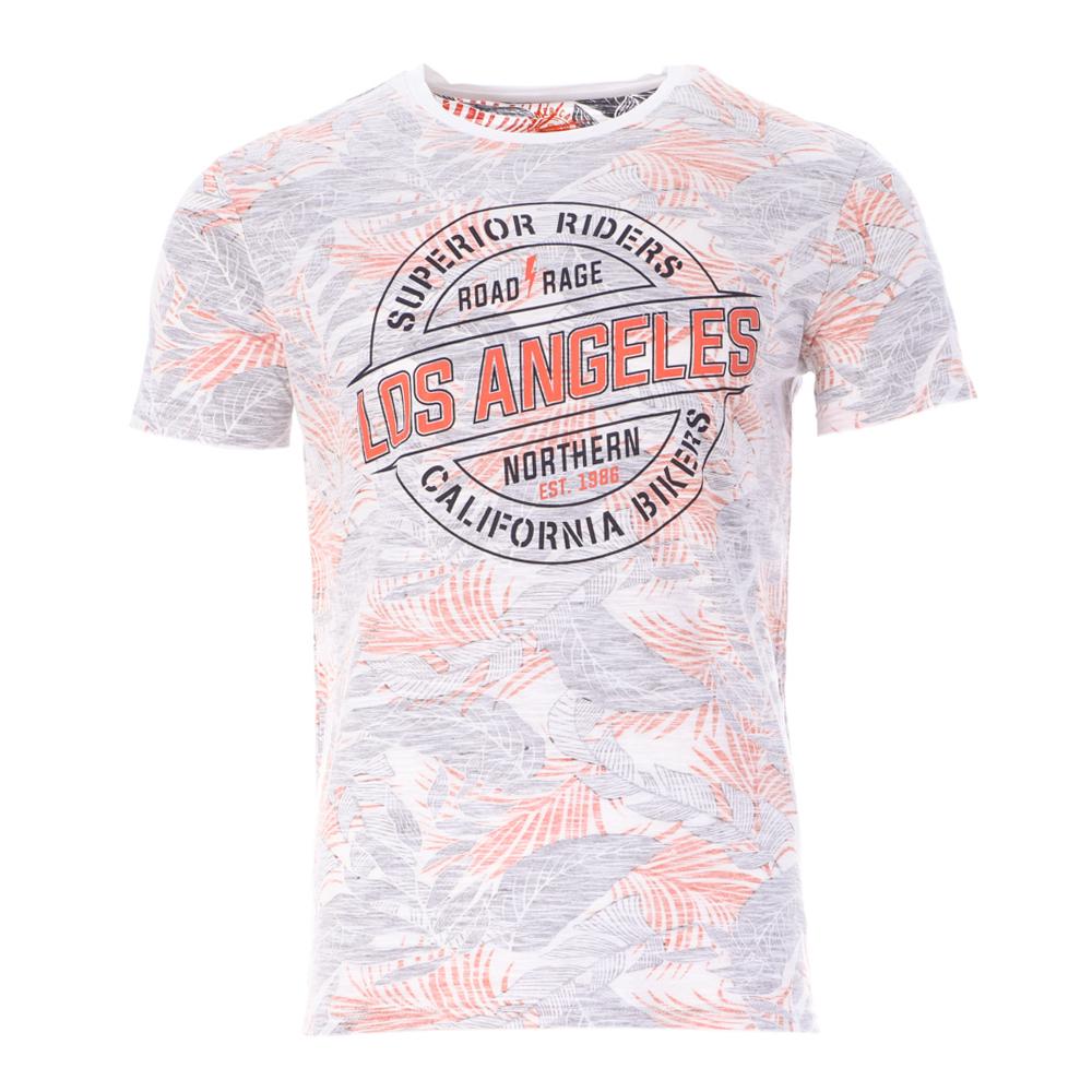 T-shirt Orange Homme American People Titan pas cher