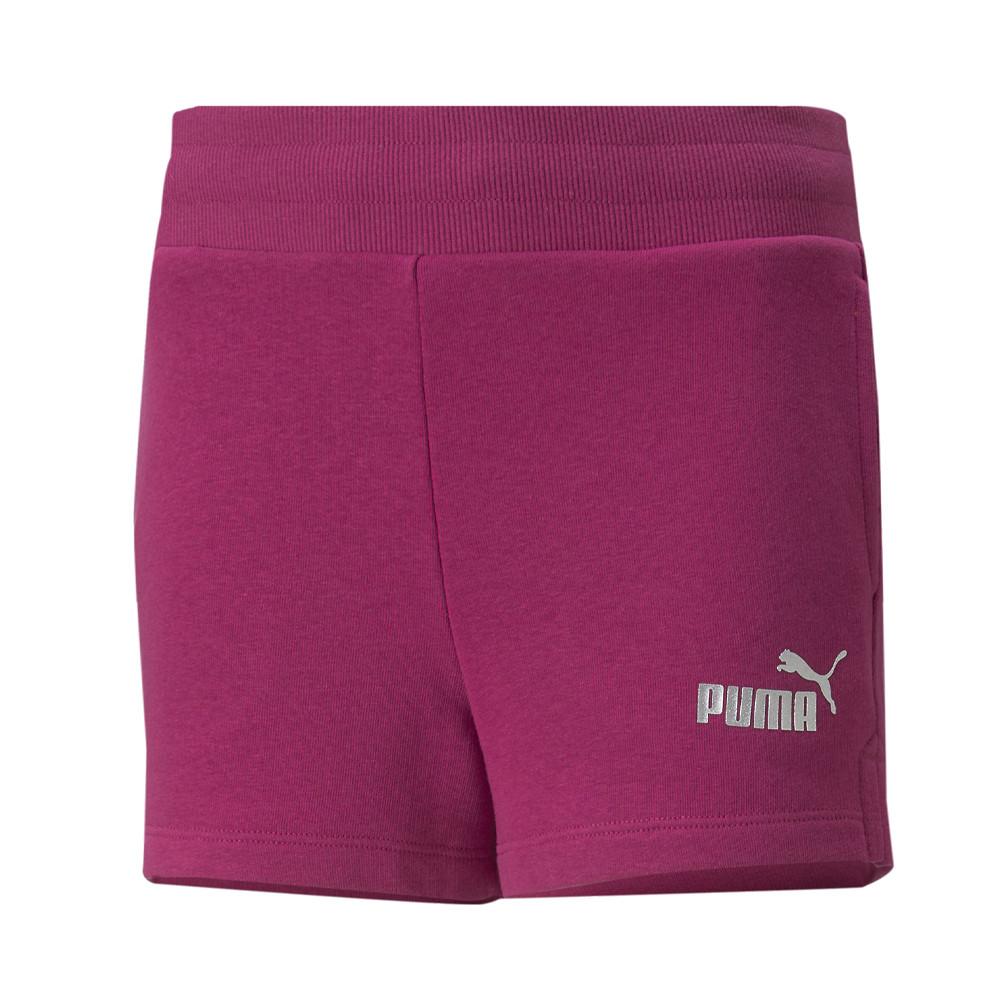 Short Fuchsia Fille Puma Essential pas cher