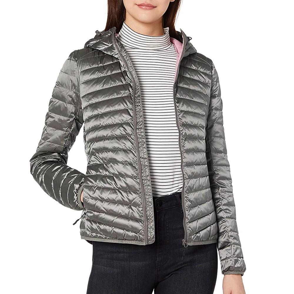 Doudoune Grise Femme Superdry Hyper Core Espace des marques