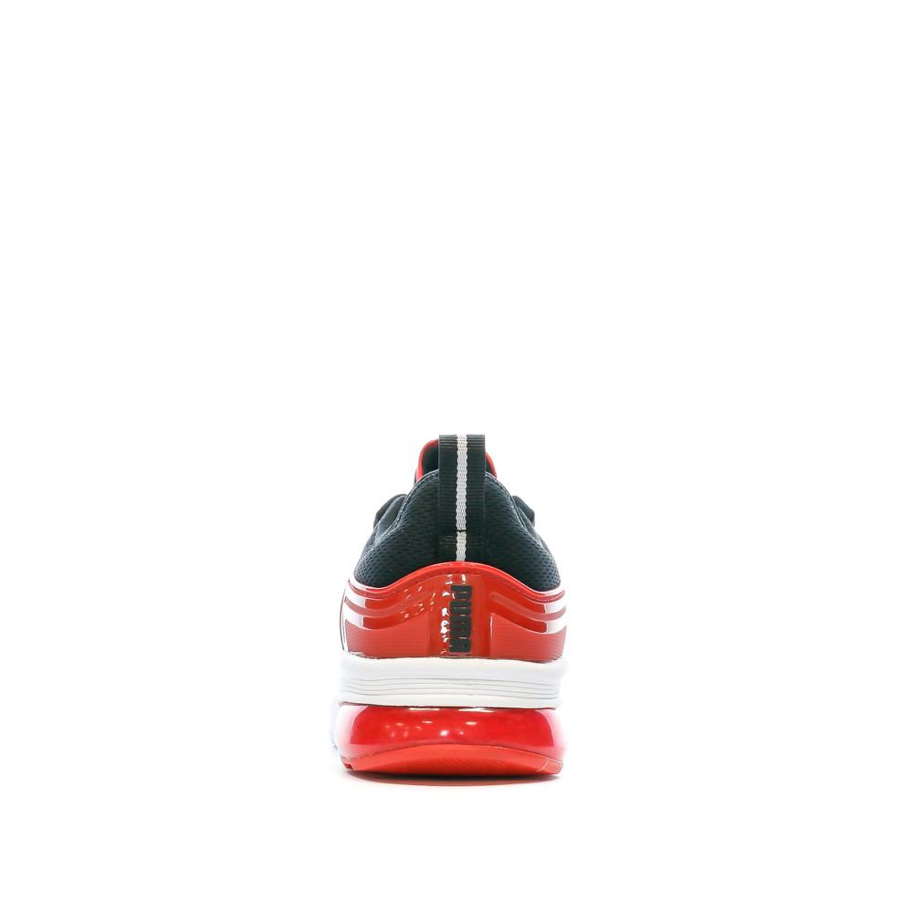 Baskets Noir/Rouge Homme Puma Electron Street Era vue 3