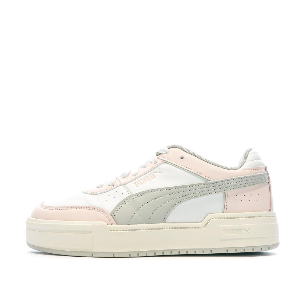 Baskets Rose/Blanche/Gris Femme Puma Ca Pro Sport pas cher