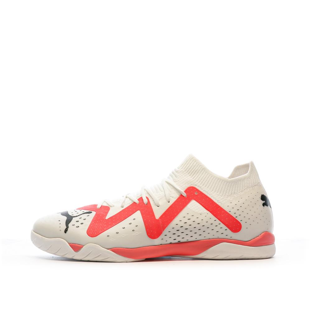 Chaussures de football Blanche/Rouge Homme Puma Future Match pas cher