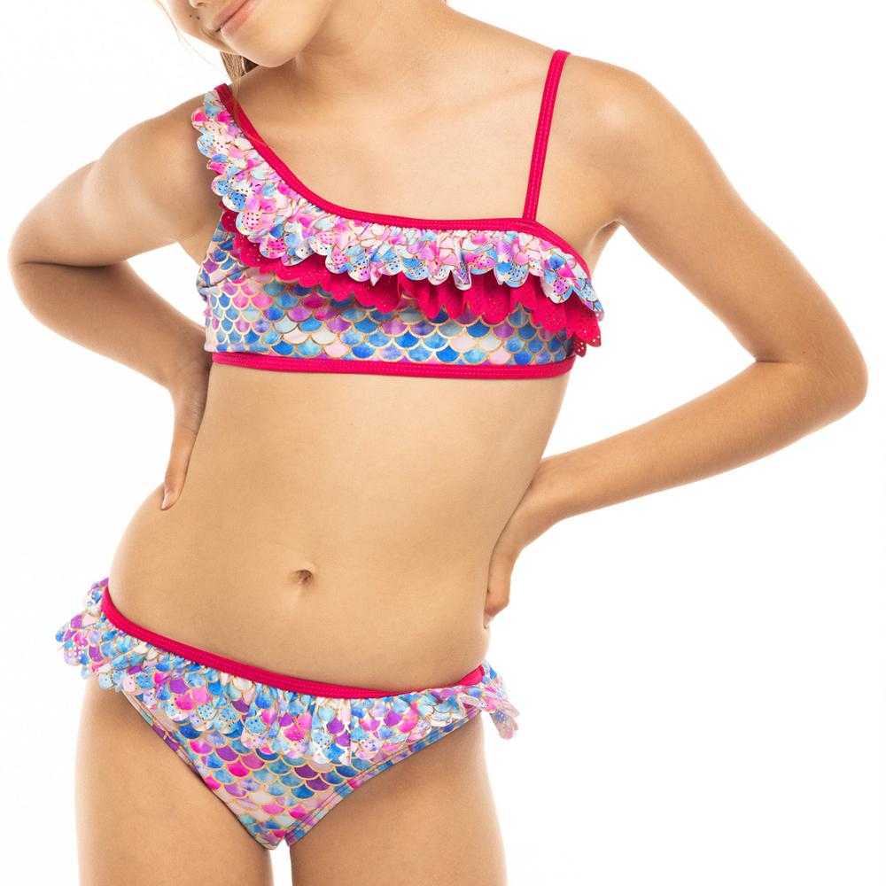 Ensemble de Bikini Rose Fille Sun Project pas cher