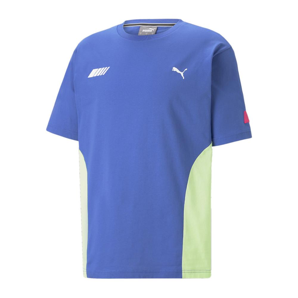 T-shirt Bleu Homme Puma Mercedes 538456 pas cher