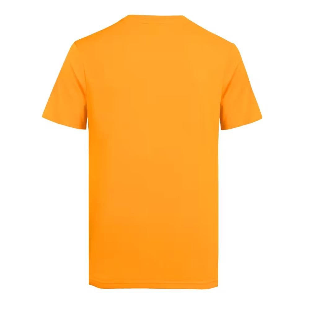 T-shirt Orange Homme Gotcha Fishman vue 2