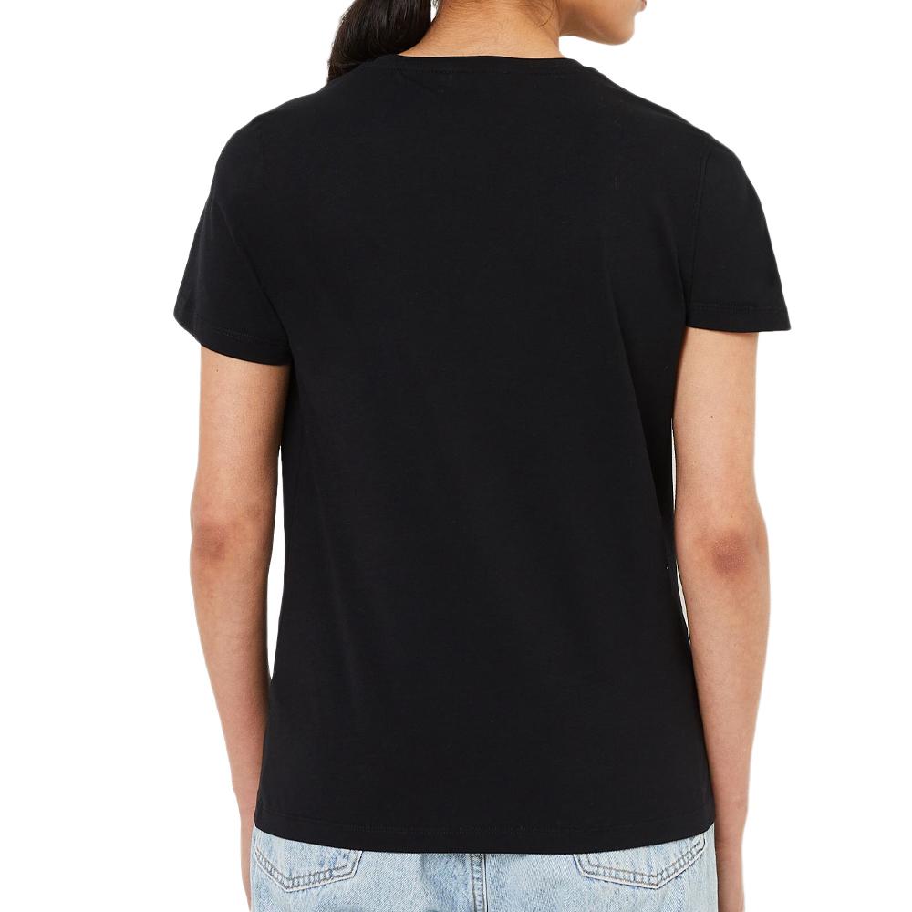 T-shirt Noir Femme JOTT Rosas 372 vue 2