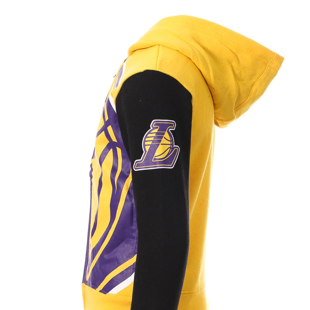 Sweat Zippé Jaune/Violet Garçon NBA Los Angeles Lakers vue 4