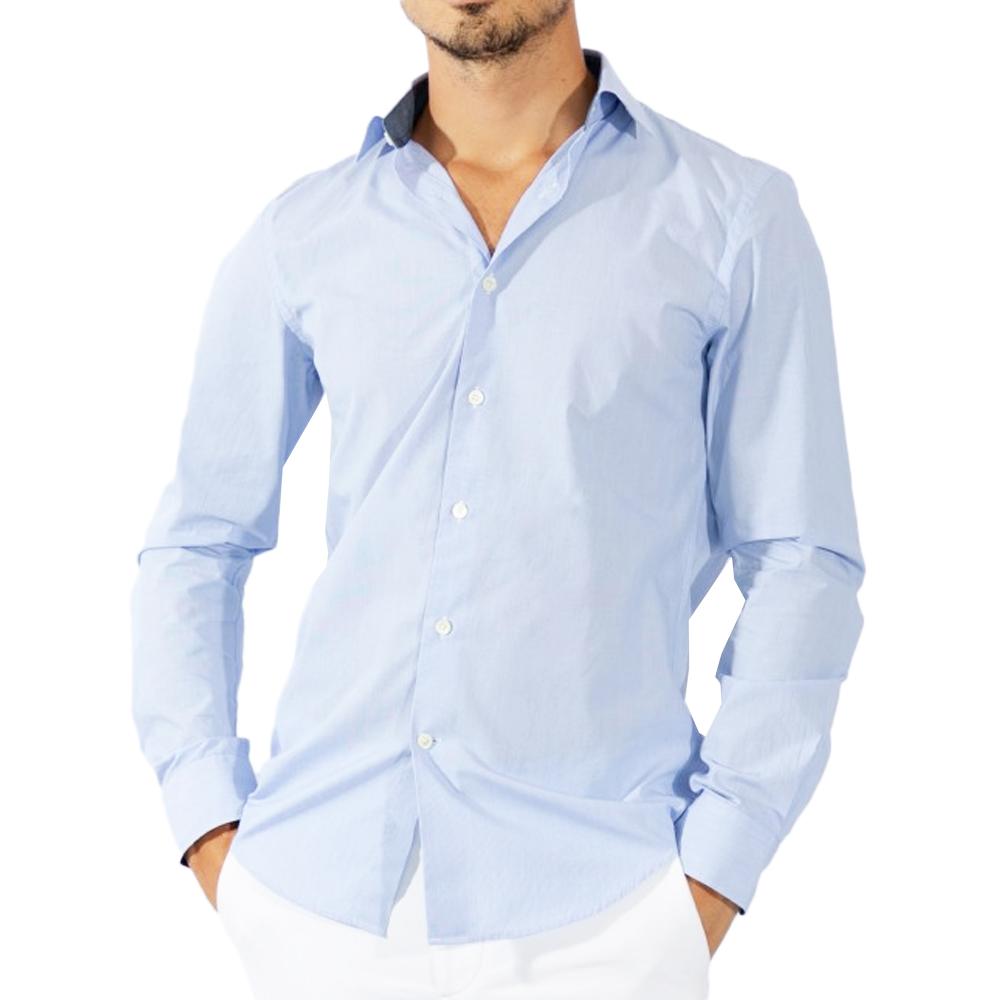 Chemise Bleu Clair Homme Best Mountain 100 pas cher