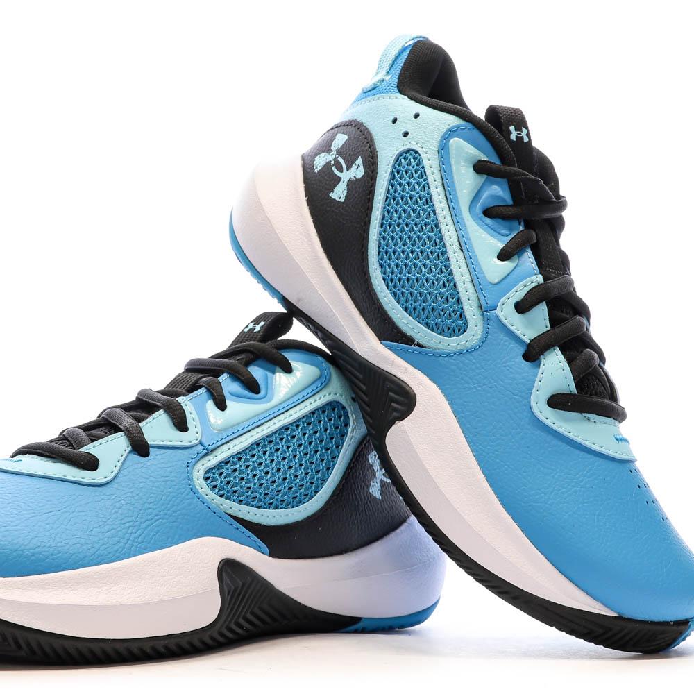 Chaussures Basket Bleu Mixte Under Armour Lockdown 6 vue 7