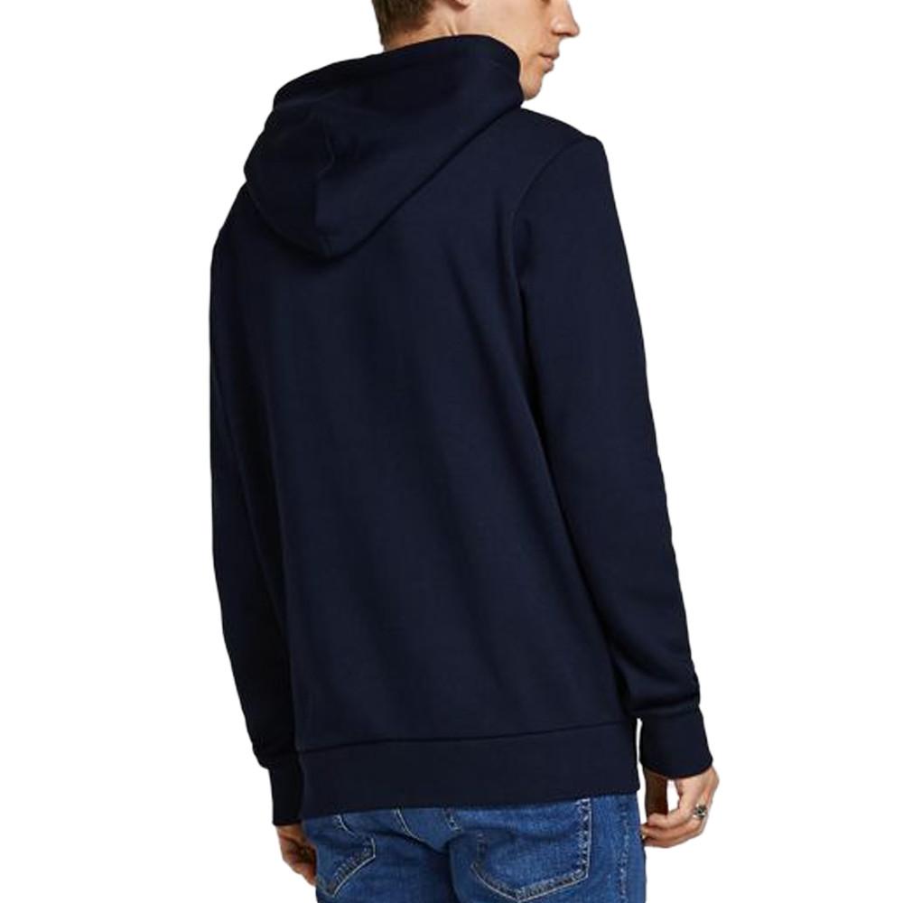 Sweat à capuche Marine Homme Jack & Jones Corp Logo vue 2