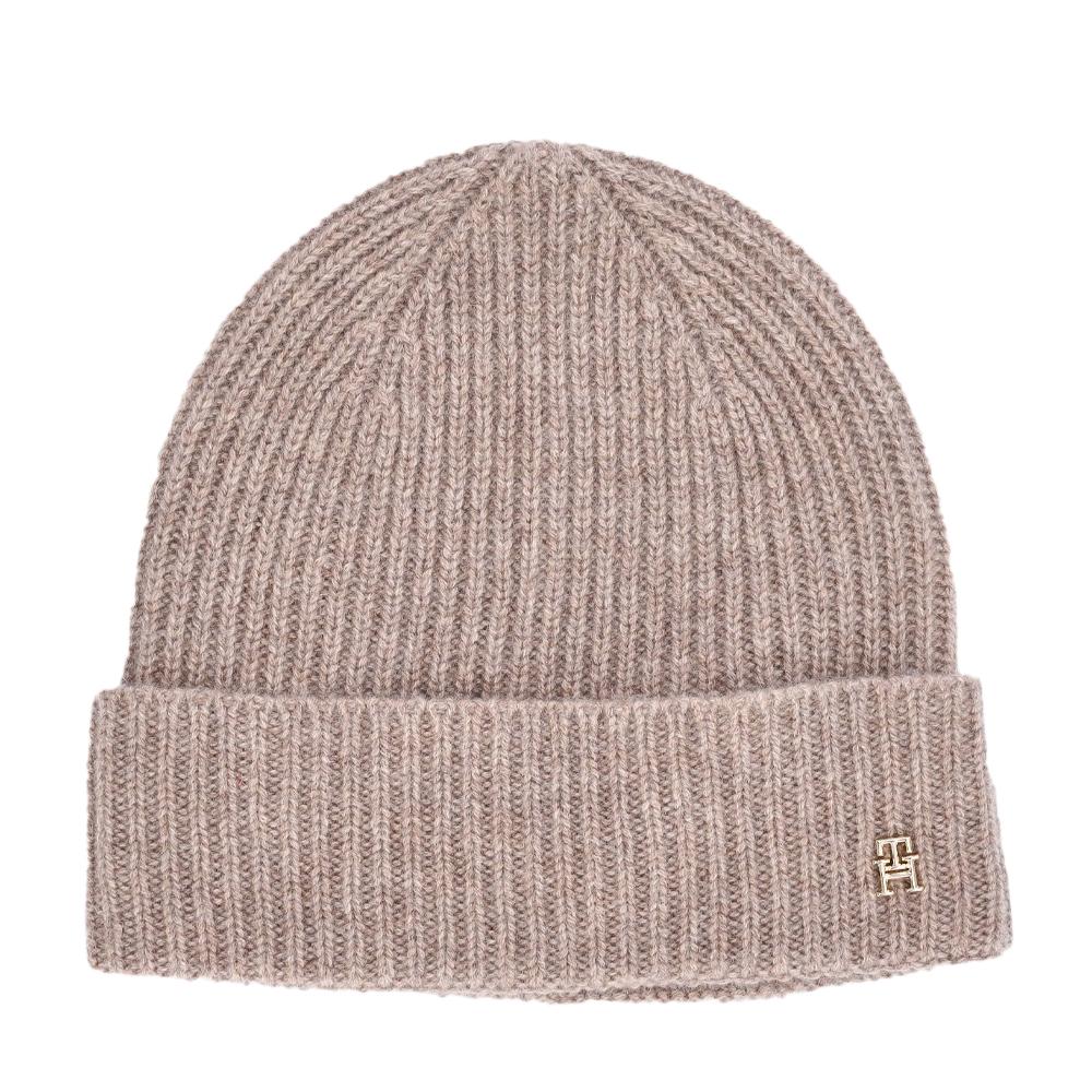 Bonnet Mauve Femme Tommy Hilfiger Cashmere pas cher