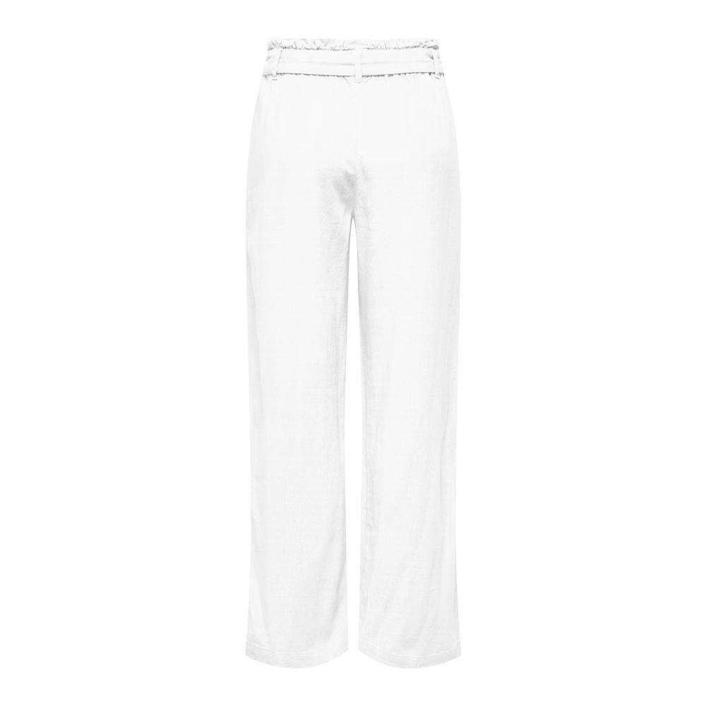 Pantalon Blanc Femme JDY Linen vue 2