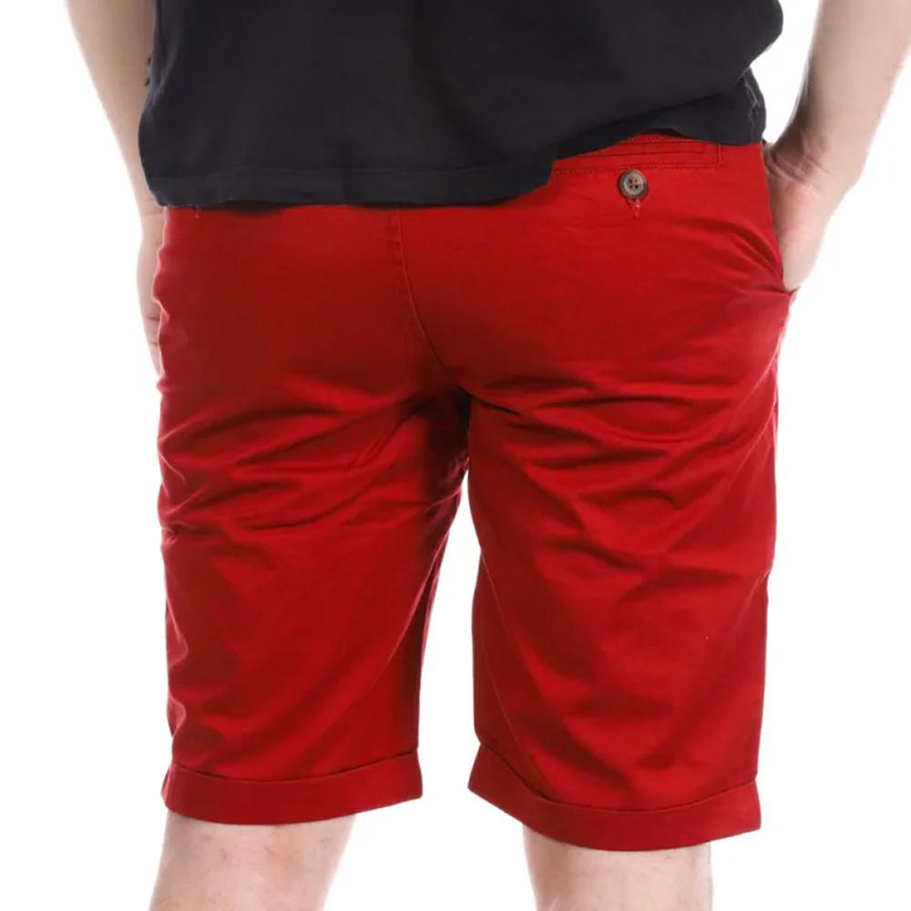 Short Chino Rouge Homme La Maison Blaggio Matt vue 2