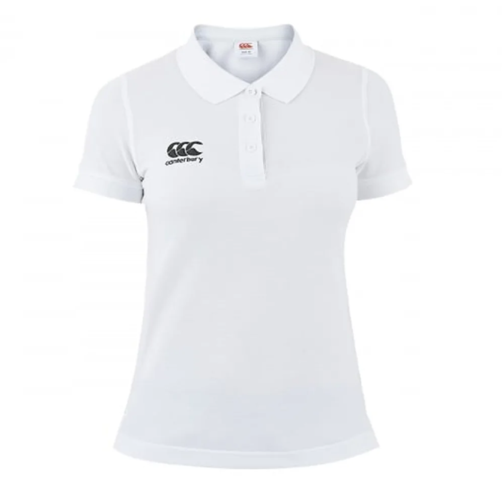 Polo Blanc Femme Canterbury Waimak pas cher