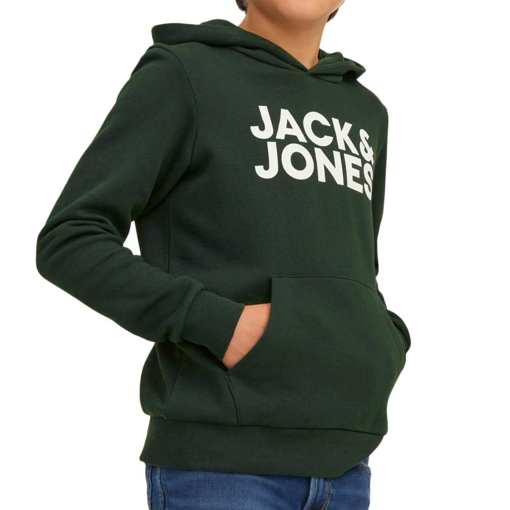 Sweat Vert Garçon Jack and Jones jecorp pas cher