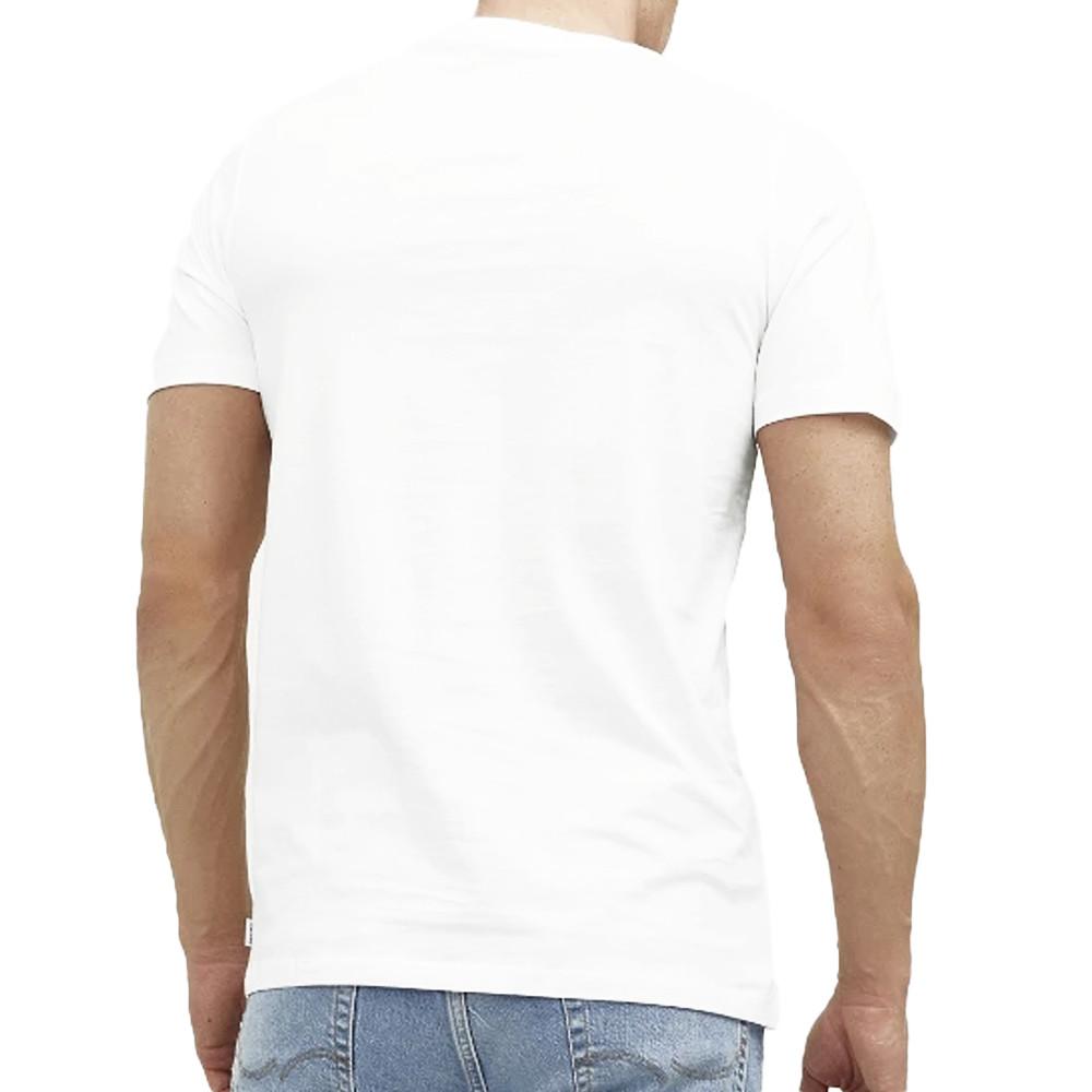 T-shirt Blanc Homme Jack & Jones Basic vue 2