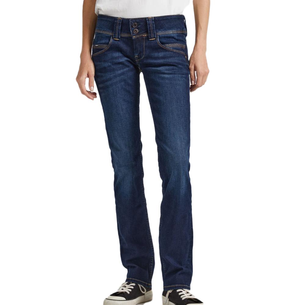 Jean Straight Bleu Brut Femme Pepe jeans Venus Espace des marques