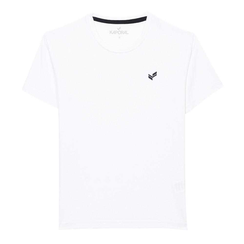 T-shirt Blanc Garçon Kaporal 23B pas cher