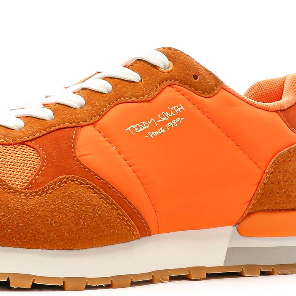 Baskets Orange Homme Teddy Smith 78385 vue 7