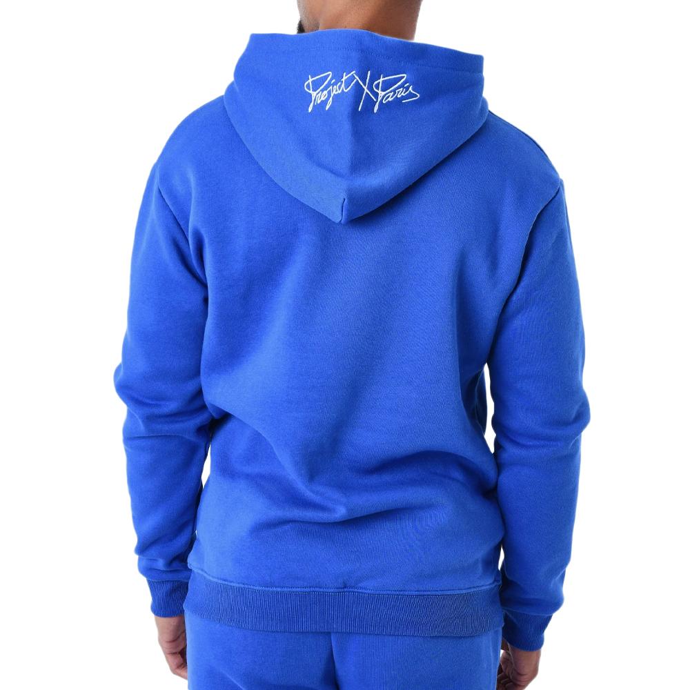 Sweat Bleu Homme Project X Paris Basic Full vue 2