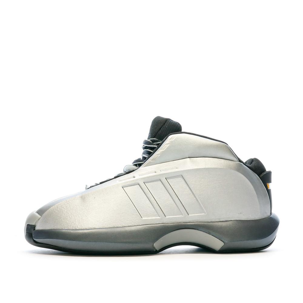 Baskets Gris de Basketball Homme Adidas Crazy 1