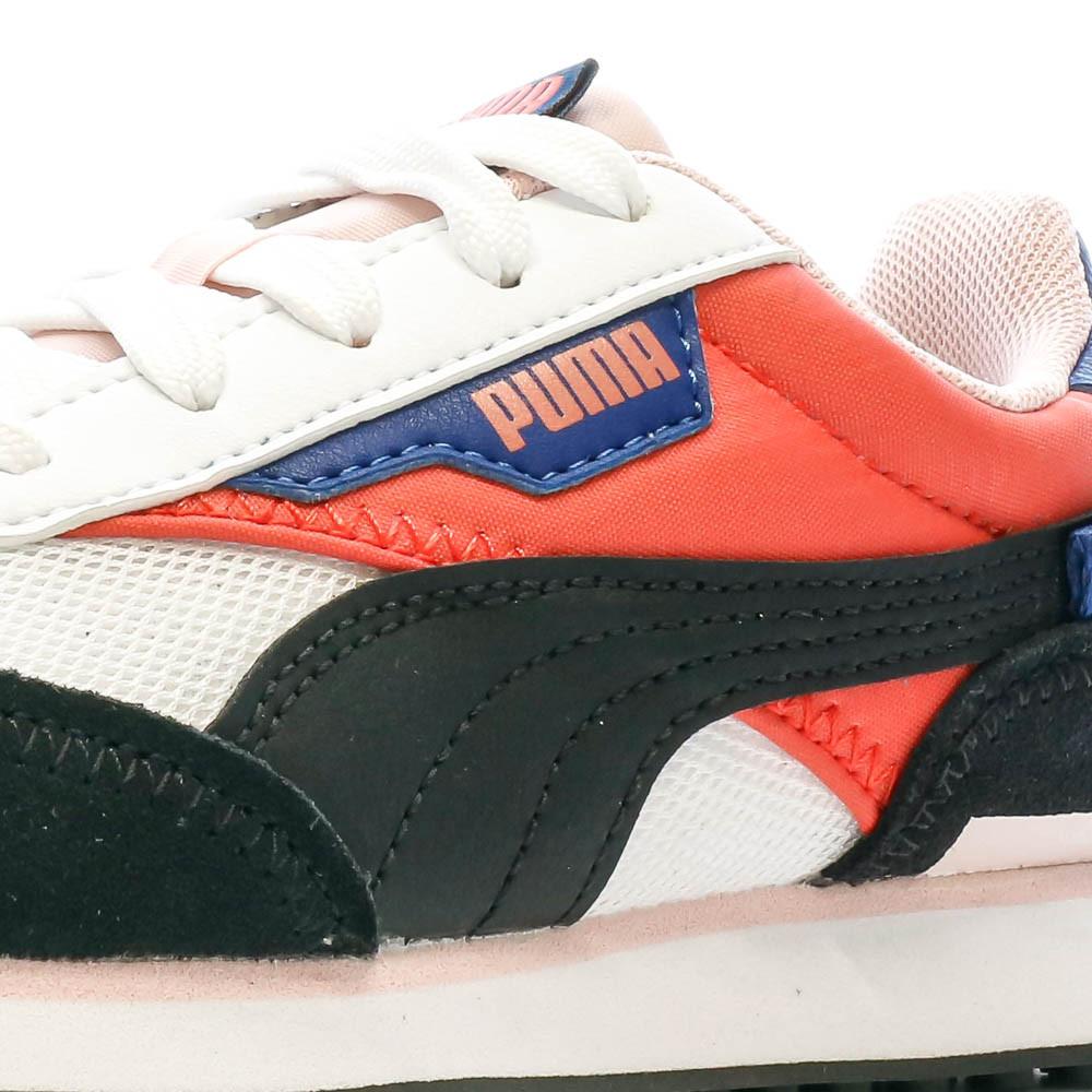 Baskets Noir/Rouge/Bleu Garçon Puma Rider Splash vue 7