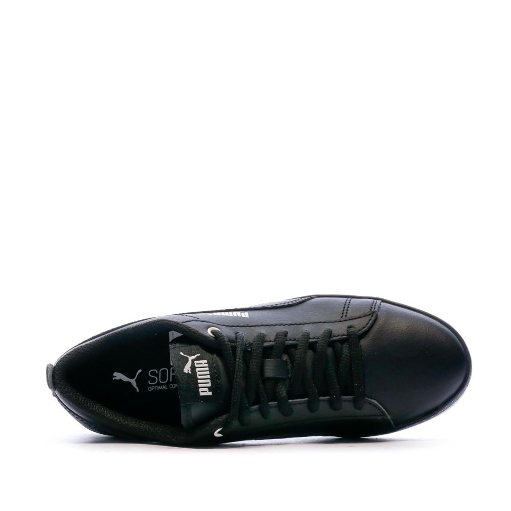 Baskets Noir Femme Puma Smash V2 vue 4