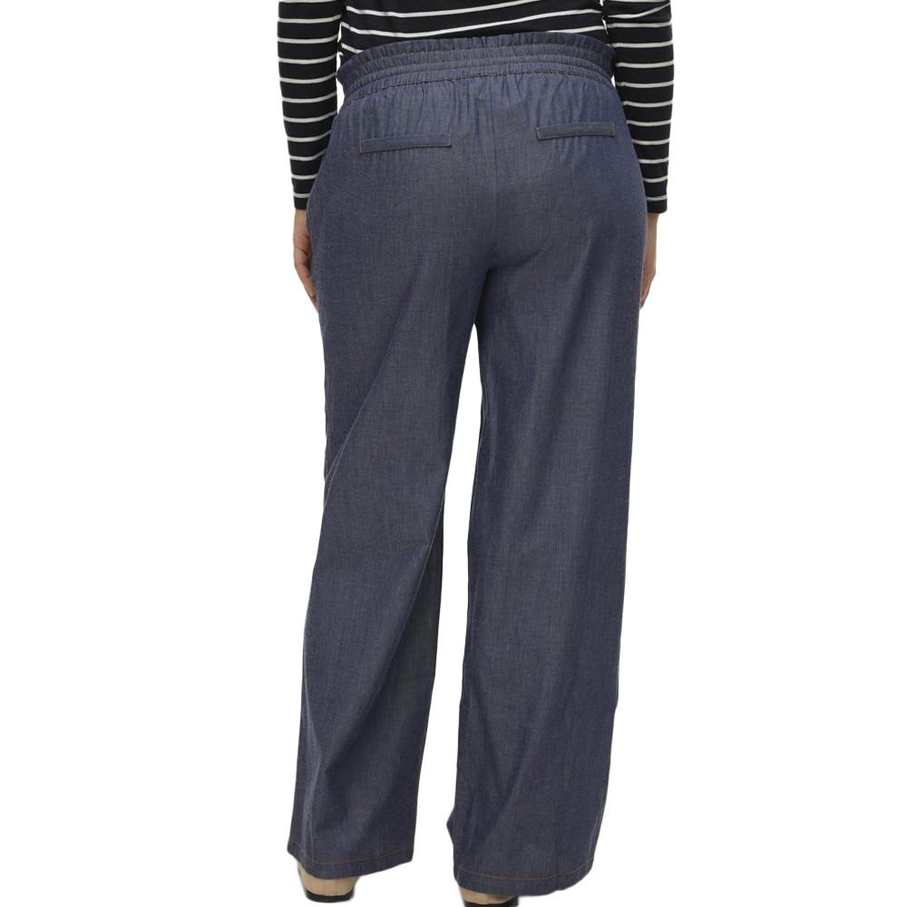 Pantalon Bleu Femme Mamalicious Talia vue 2