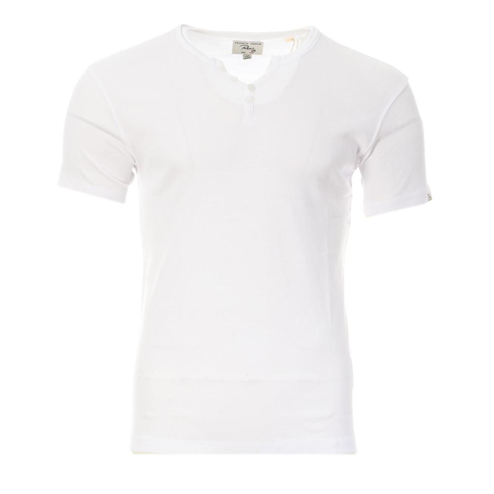 T-shirt Blanc Homme RMS26 Basic pas cher