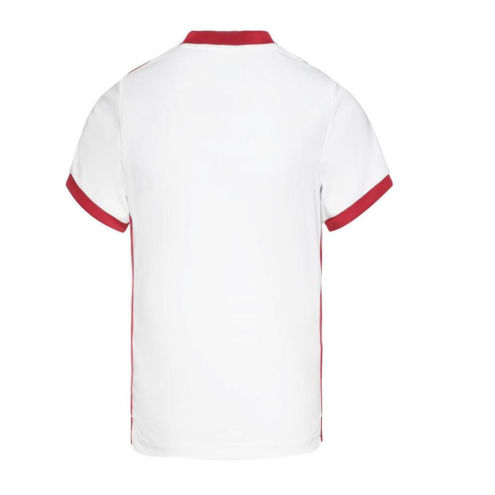 Maillot de sport Blanc/Rouge Garçon Sergio Tacchini Club Tech vue 2