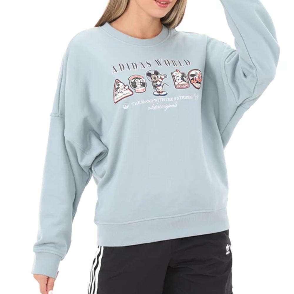 Sweat Bleu Gris Femme Adidas Disney HL9057