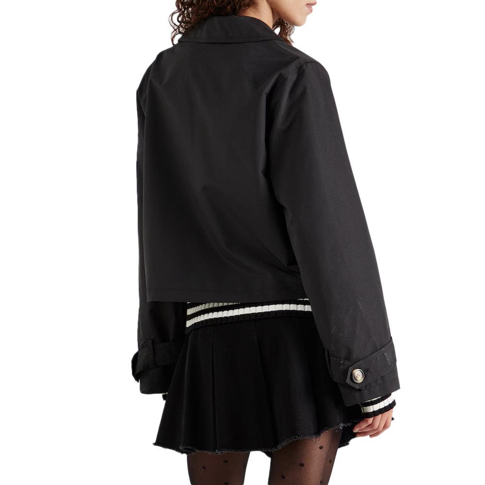 Trench Court Noir Femme Vero Moda Zoamarie vue 2