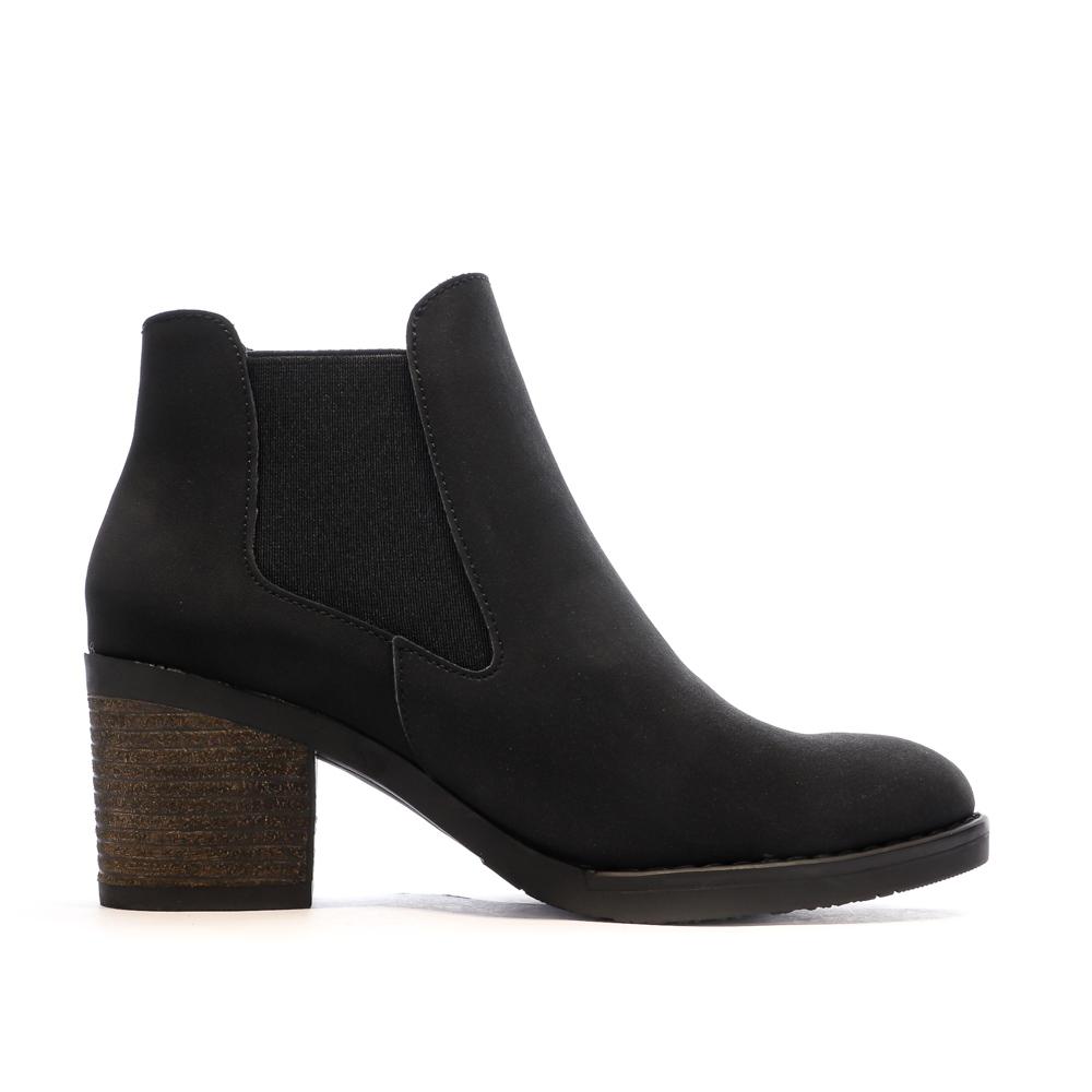 Bottines Noir Femme Chattawak TEXAS vue 2