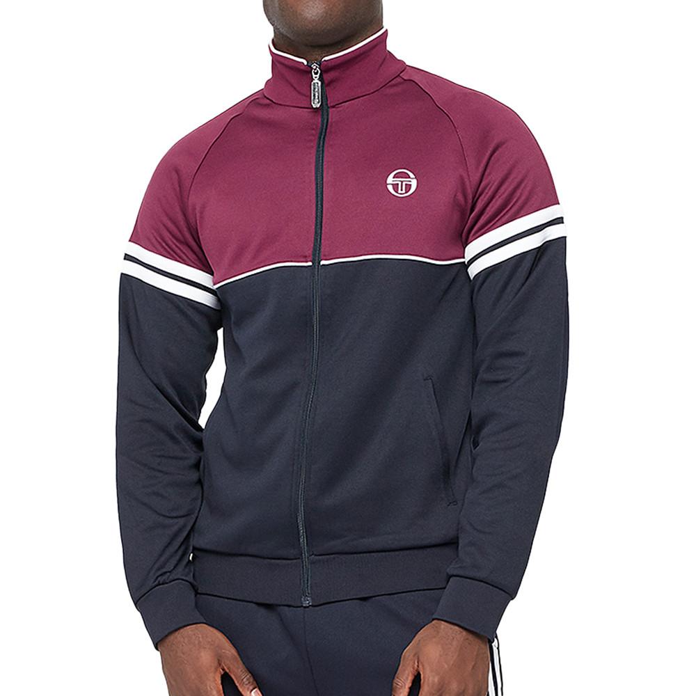 Veste Violet/Noir Homme Sergio Tacchini Orion pas cher