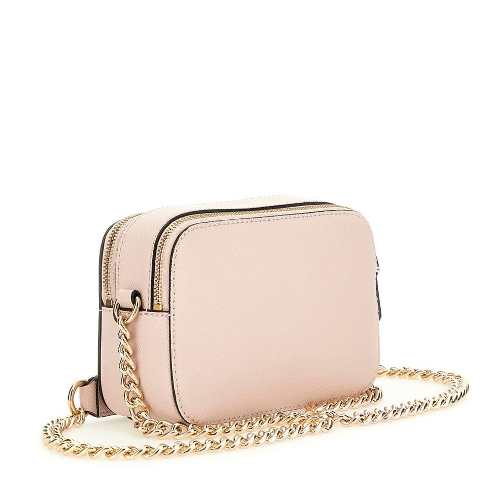 Sac Bandoulière Rose Femme Guess Noelle vue 2